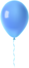 Blue Balloon Transparent PNG Clip Art Image
