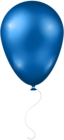 Blue Balloon Transparent PNG Clip Art Image | Gallery Yopriceville