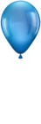 Blue Balloon Transparent PNG Clipart