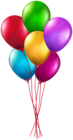 Bunch of Balloons Transparent PNG Clipart