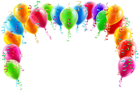 Colorful Balloon Arch PNG Clipart Picture