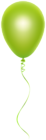 Green Balloon PNG Clipart