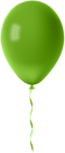 Green Balloon Transparent PNG Clip Art Image
