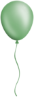 Green Single Balloon Clipart