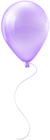 Light Violet Balloon PNG Clipart