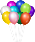 Party Balloon Bunch PNG Clipart