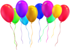 Party Balloons PNG Clip Art Image
