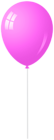 Pink Balloon Stick PNG Transparent Clipart