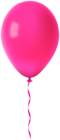 Pink Balloon Transparent PNG Clip Art Image