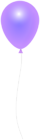 Purple Balloon Transparent Clipart