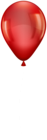 Red Balloon Transparent PNG Clipart