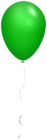 Single Green Balloon Transparent PNG Clipart