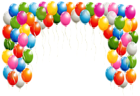 Transparent Balloons Arch Clipart Image