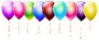 Transparent Balloons PNG Clipart Image