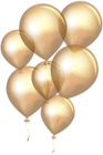 Transparent Gold Balloons PNG Clip Art | Gallery Yopriceville - High