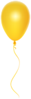 Yellow Balloon PNG Clipart