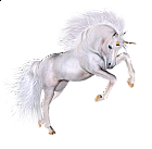Beautifu Unicorn 3D Clipart
