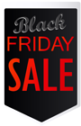 Black Friday Sale Label PNG Clip Art Image