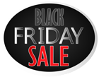 Black Friday Sale PNG Clip Art Image