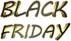 Black Friday Text Black PNG Clipart