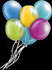Bunch of Balloons Clipart