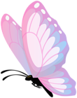 Butterfly Pink Transparent PNG Clipart