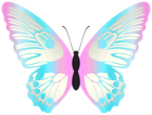 Colorful Butterfly Pink PNG Transparent Clipart