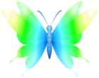 Decorative Butterfly Colorful Green PNG Clipart