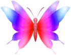 Decorative Butterfly Colorful Red PNG Clipart