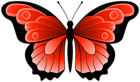 Orange Butterfly Transparent Clipart