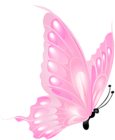 Pink Butterfly Transparent PNG Clipart