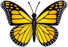 Yellow Butterfly Transparent PNG Clipart
