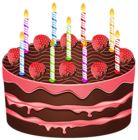 Birthday Cake PNG Transparent Clip Art Image