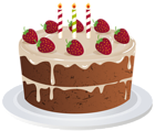 Birthday Cake Transparent PNG Clip Art Image