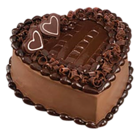 Chocolate Heart Cake PNG Picture | Gallery Yopriceville - High-Quality ...