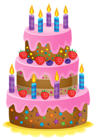 Cute Cake PNG Clipart Image