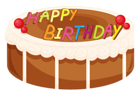 Happy Birthday Cake PNG Clipart