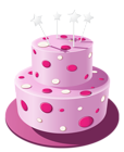 Pink Cake PNG Clipart Image