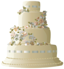 Wedding Cake PNG Clipar Image