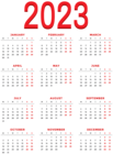2023 EU Calendar Transparent PNG Clipart