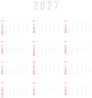 The page with this image: 2027 Calendar Transparent PNG Image,is on this link