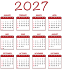 The page with this image: 2027 Red Calendar Transparent Image PNG,is on this link
