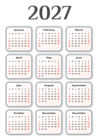The page with this image: 2027 US Calendar Rounded Frames Transparent PNG Image,is on this link