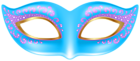 Blue Mask Transparent PNG Clip Art Image