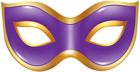 Carnival Mask Purple Transparent PNG Clip Art Image