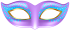 Purple Mask Transparent PNG Clip Art Image