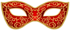 Red Carnival Mask Transparent Image