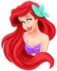 Ariel The Little Mermaid Cartoon Transparent Image