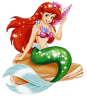Arielle Mermaid Princess PNG Clipart