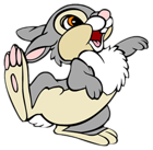 Bunny PNG Cartoon Free Clipart